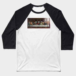 The Last Supper - Leonardo da Vinci (copy painted by Giampietrino after da Vinci) Baseball T-Shirt